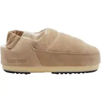 Moon Boot Band Suede Clogs Beige EU 35-36 Femme
