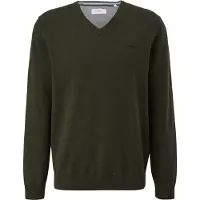 s.Oliver Pull-over vert chiné