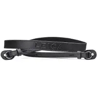 Leica 18553 sangle de transport en cuir, noir