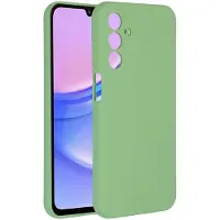 Accezz Coque Liquid Silicone Samsung Galaxy A15 (5G/4G) - Vert