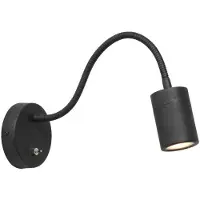 Mexlite Lampe de chevet flexible Upround noir