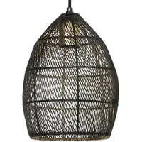 Light & Living Suspension - noir - Meya - métal - Ø 20cm - E27 - 2933312 -
