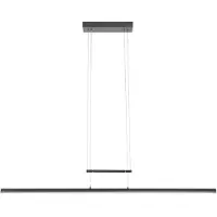 Steinhauer Suspension Profilo 3317ZW noire, 115 cm de large, hauteur réglable, plastique et métal,
