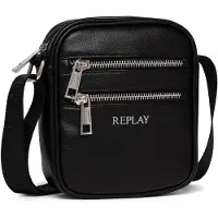 Replay sac à épaule bandoulière Crossbody Bag Black noir