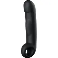 Electra Stim Ovide Silicone Noir Dildo