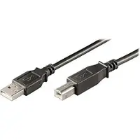 Ewent Câble EC1003 USB-A 2.0 vers USB-B 1m Noir