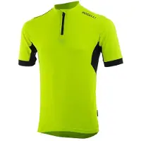 Rogelli Hommes, Maillot de cyclisme, Pérouse 2.0 (6XL), Jaune, 6XL