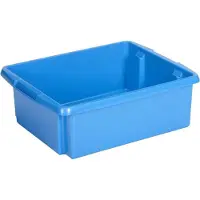 Sunware Boîte empilable Nesta 17 L bleue 45,5 x 36 x 14,5 cm