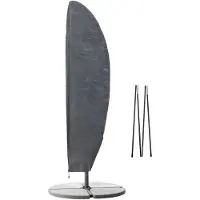 Nature Housse de protection pour parasols 54/32x260 cm