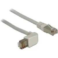 DeLOCK S/FTP Cat 6a - 0,5 mètre - Gris -