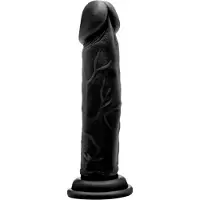 Realrock Gode Réaliste 20 cm Noir
