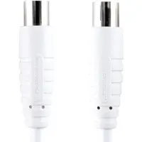 Bandridge BVL8802 câble coaxial 2 m 1x Coax Blanc