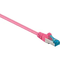 Alcasa Good Connections Cat.6A Patchkabel S/FTP HF magenta 30m