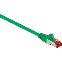 Goobay 68298 CAT 6 Câble patch, S/FTP (PiMF), vert, 50 m - LSZH sans halogène, cuivre