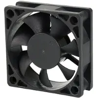 Titan TFD-6020M12B Ventilateur de l'affaire (60 mm, 1x), Ventilateur PC, Noir