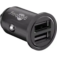 Goobay Chargeur de voiture Dual-USB (24 W)