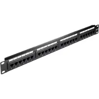 Goobay Patchpanel - 24 ports - 19 pouces - 1U