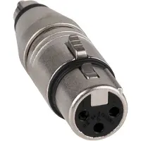 Neutrik NA2fpmm - XLR - 3 Femelles - Cinch / RCA Male