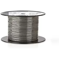 Nedis Cotr15001gy100 Audio Cable 4x 0.16 Mm 100 M Argenté