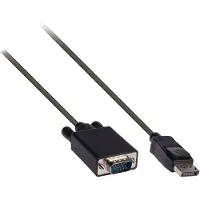 Value Câble DisplayPort-VGA, DP ST - VGA ST, noir, 3 m