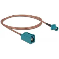 DeLOCK 90005 Câble coaxial 1 m FAKRA Z RG-316/U Beige