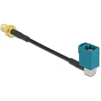 DeLOCK Câble d'antenne FAKRA Z 90 vers SMA bulkhead - 50 Ohm -