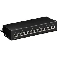 S-Impuls 75072 Cat6 RJ-45, Serveur : accessoires, Noir