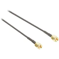 Nedis Câble d'antenne SMA mâle SMA mâle Plaqué or 50 ohms Blindage unique 5.00 m (Câble d'antenne)