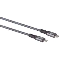 Shiverpeaks S/CONN maximum connectivity Câble de connexion USB-C--Câble USB type-C mâle vers type C mâle, 4.0, 240W, PRO, 0,25m (13-68000)