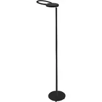 Mexlite Lampadaire - noir - Platu - plastique métal - lampe design - LED - 3351ZW -