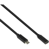 Alcasa 2831-CV010S Câble USB 3.2 Gen 2 (3.1 Gen 2) 1 m USB C Noir