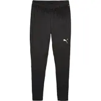 Puma Pantalon de sport 'teamFINAL' noir / argent
