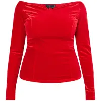 Faina T-shirt rouge