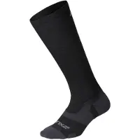 2XU Run Socks Noir EU 42-46 / 36-40 cm Homme