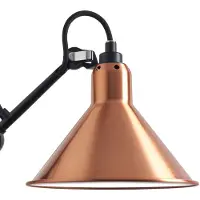 DCW éditions Gras n°411 Lampadaire Copper | White | Conical