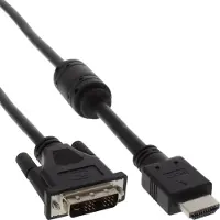 InLine câble vidéo/audio - HDMI / DVI - 3 m