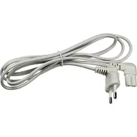 As Schwabe Câble d' pour petits appareils 3 m (3 m), Câble d'alimentation, Blanc