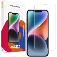 Accezz Protection d'écran en verre trempé pour Apple iPhone 17e / 16e / 14 / 13 / 13 Pro