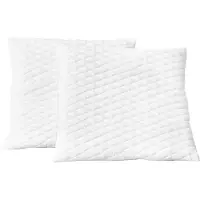 vidaXL Oreillers lot de 2 80x80x14 cm Mousse à mémoire de forme