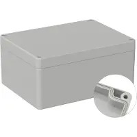 TRU COMPONENTS Logement universel (Boîtier), Accessoires électroniques + boîtier, Gris