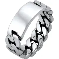 KUZZOI Bague argent