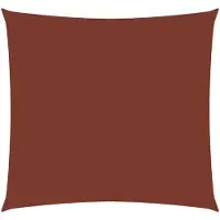 vidaXL Voile d'ombrage Oxford Rectangulaire 2x2,5 m Terracota-Rouge