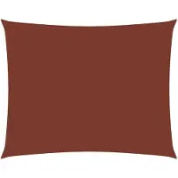 vidaXL Voile de parasol tissu oxford rectangulaire 2x3,5 m terre cuite