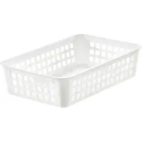 Smartstore 218100 Boîte de rangement BASKET RECYCLED 2, 2 litres, blanc
