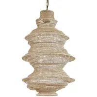 Light & Living - suspension - Nakisha - marron - métal - Ø 31cm - E27 - 2973743