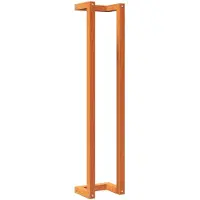 vidaXL Porte-serviette marron cire 23x18x110 cm bois de pin massif