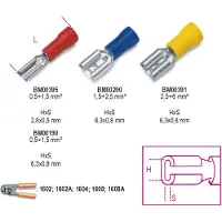 Oem Marine Female Lamellar End Cap 50 Units Doré 6.3 mm
