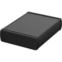 Bopla ABPH 1600-0200 ALUBOS SET 84166200.HMT1 Boîtier universel 169 x 200 x 52 aluminium noir (RAL 9005) (Boîtier), Accessoires électroniques + boîtier, Noir