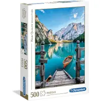 Clementoni CLE.puzzle 500 Lac des Braies 35039