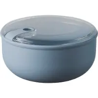 Omada Lunchbox Omada Pull Box Rond Bleu 1,8L